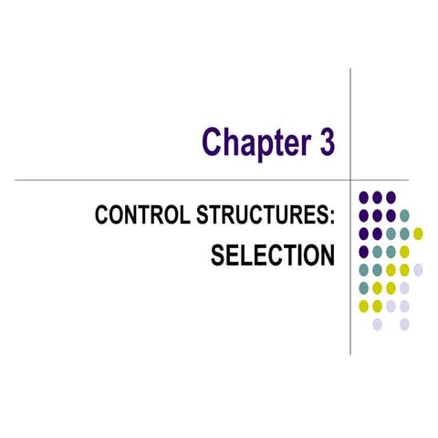 Ch3 selection | PPT