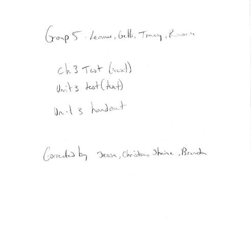 Ch 3 test (text)  unit 3 test (text) unit 3 handout
