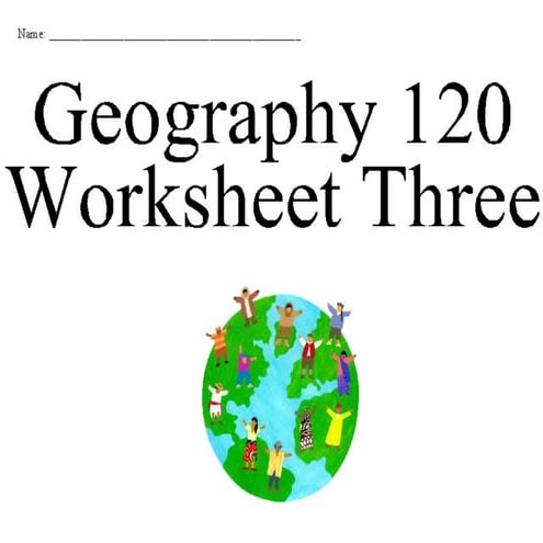 Ch 3 worksheet