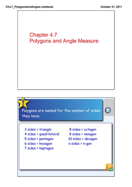 Polygons presentation | PPT