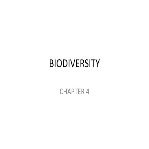 environmental science CH 4 -BIODIVERSITY.pptx