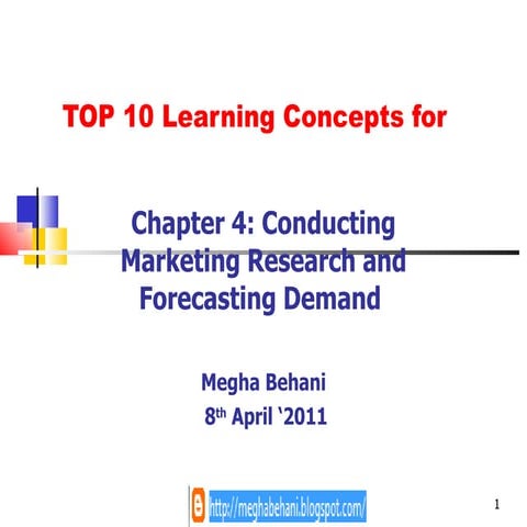 Ch4-conductingmarketingresearchandforecastingdemand-behani