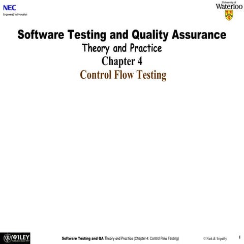 Ch4-ControlFlowTesting.ppt