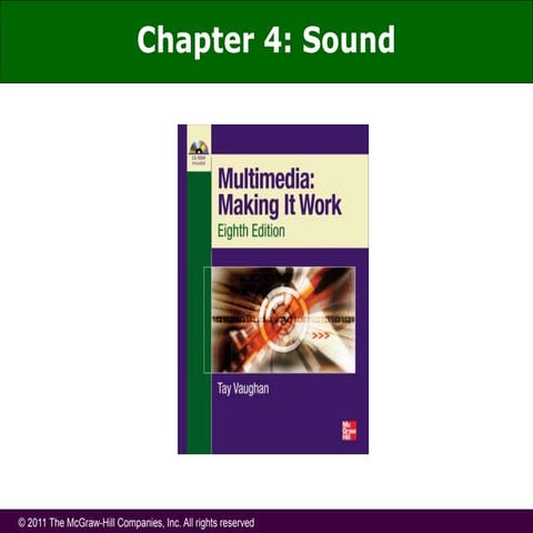 sounds multimedia  making it work slides