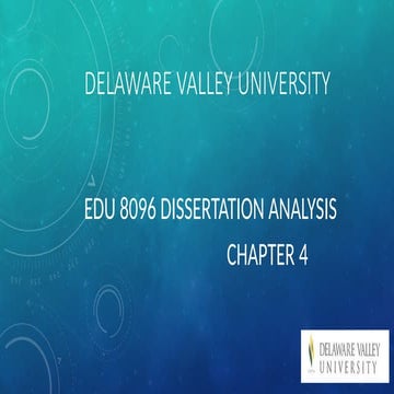 Ch 4 Dissertation Analysis Power Point .pptx