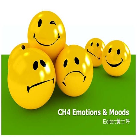 Ch4 emotions & moods