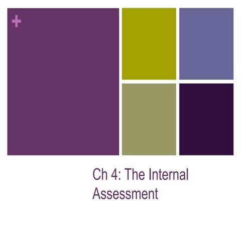 Ch4 Internal Assessment: Strategic Management