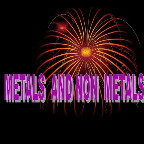 Ch 4 Metals _ Non-Metals for class 8 .ppt