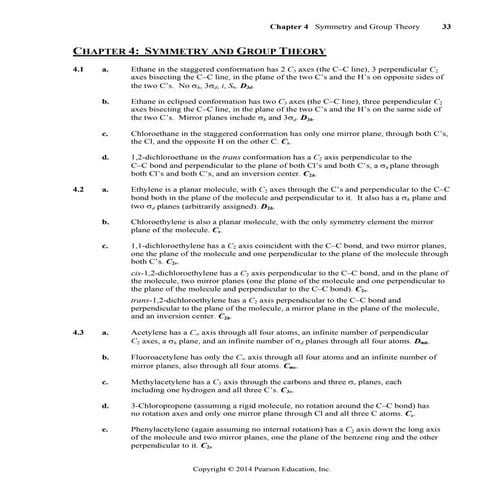 Ch 4 solutions symetria | PDF
