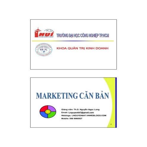 marketing can - chình sách phân phối