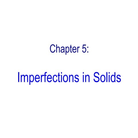 Solid solution and non stoichiometry | PPTX