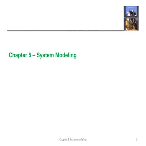 Ch5 system modeling | PPTX
