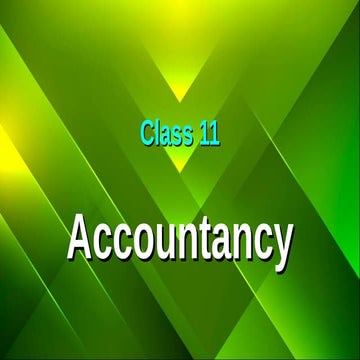 Ch 5 Bank Reconciliation S_classxi_accountancy_ppt