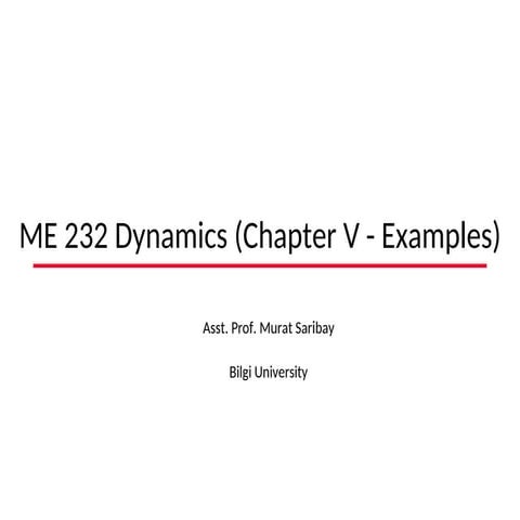 Dynamics pulley porblems chpter 5 | PPT