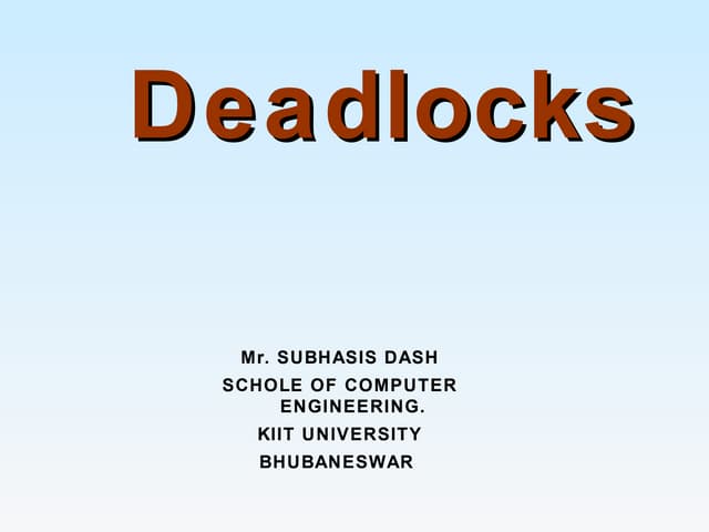 Operating System