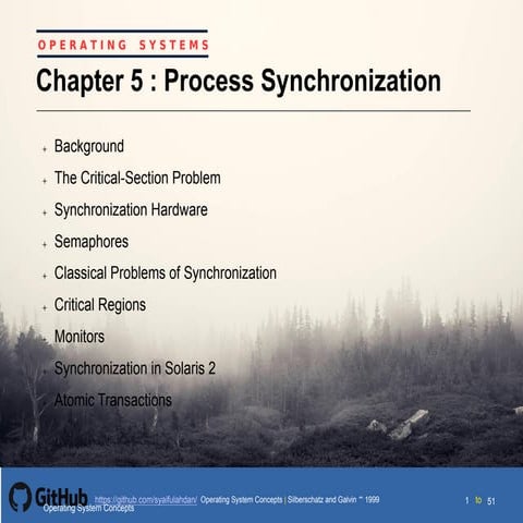 Ch5 process synchronization | PDF