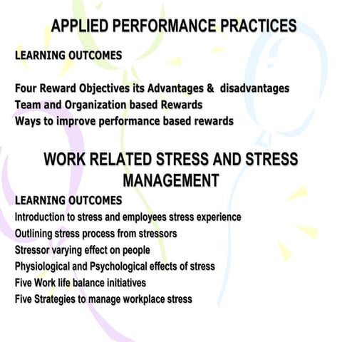 Organizational Behavior Chapter # 6 and 7