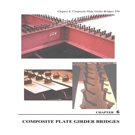 Ch6 Composite Plate Girder Bridges (Steel Bridges تصميم الكباري المعدنية & Pr...
