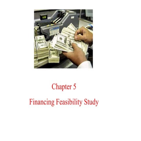 Ch6 finance feasibility study