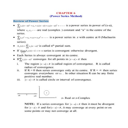 Ch6 series solutions algebra