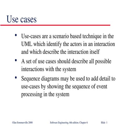 software requirement engineering process part II