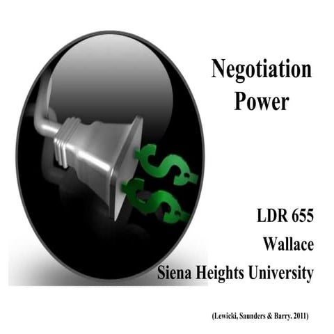 Negotiation Power