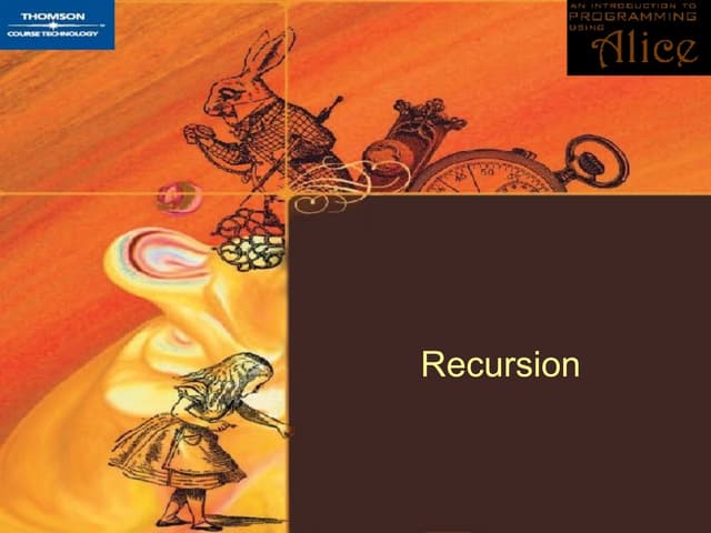 Ch 7 recursion