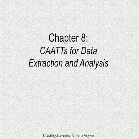 Comprehensive Guide to CAATTs for Data Extraction and Analysis in IT ...