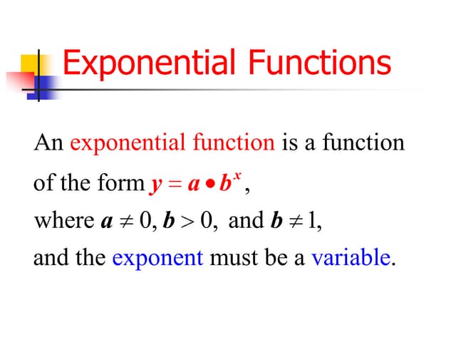 Ch 8 exponential equations and graphing