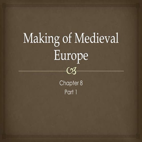Europe After the Fall of the Western Roman Empire | KEY