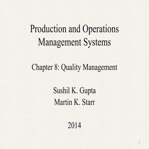 Ch 8 Quality.ppt