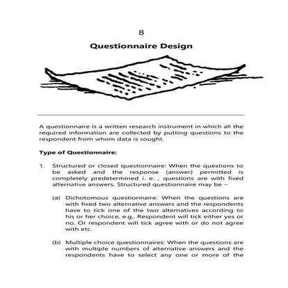 Questionnaire Design 