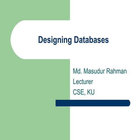 Chapter 9 | PPT | Databases | Computer Software and Applications