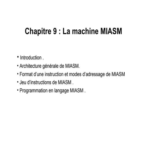 Ch9 miasm