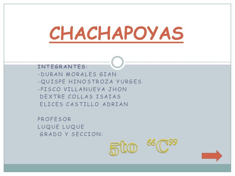 Chachapoyas