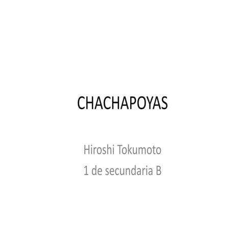 Chachapoyas