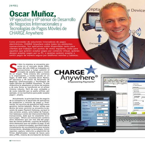 Secure mPOS Solutions Made Easy by CHARGE Anywhere