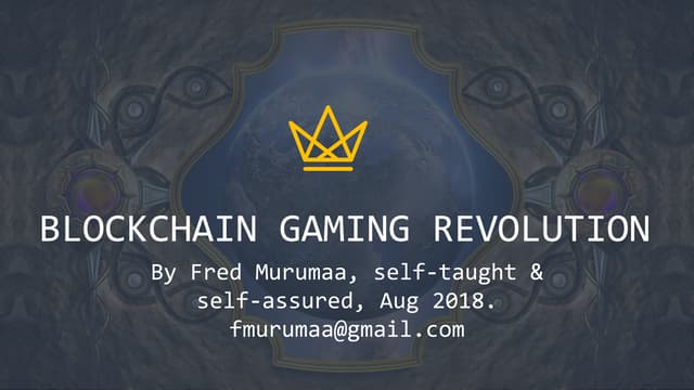Blockchain Gaming Revolution