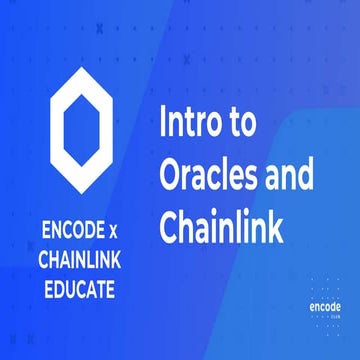 Intro to Chainlink x Encode