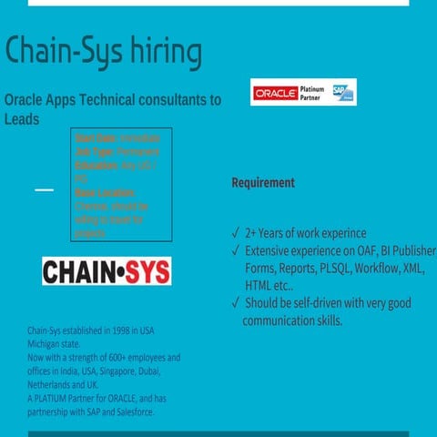 Chain sys  hiring   oracle apps tech consultant.pptx