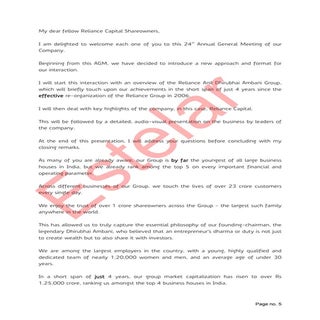 Chairmans agm unlocked