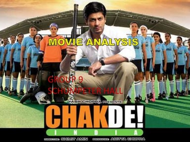 Learnings from Chak De India