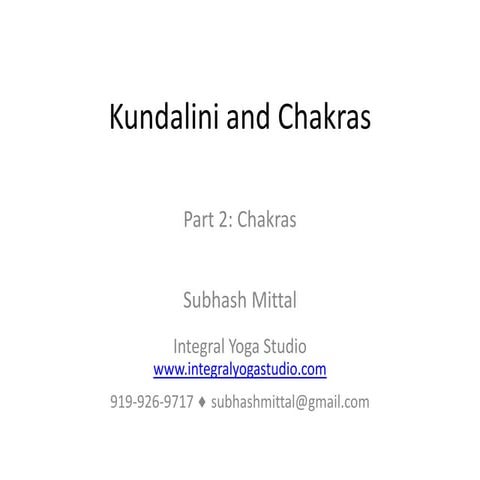 Chakras Part2