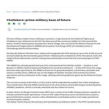 Challakere_ prime military base of future _ Deccan Herald.pdf