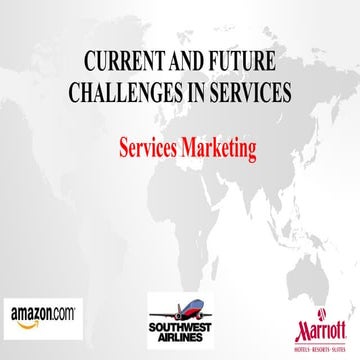 Challanges in service marketing