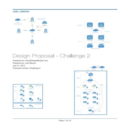 Joel Gibson - Challenge 2 - Virtual Design Master