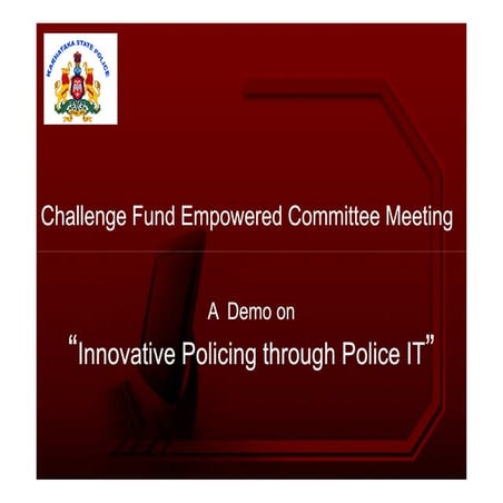 Challenge Fund Empowered Committee Meeting