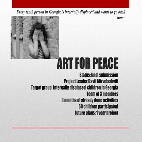 [Challenge:Future] ART for peace