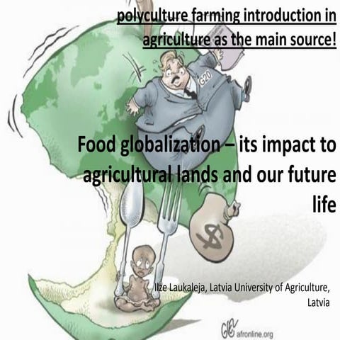 [Challenge:Future] Food globalization 