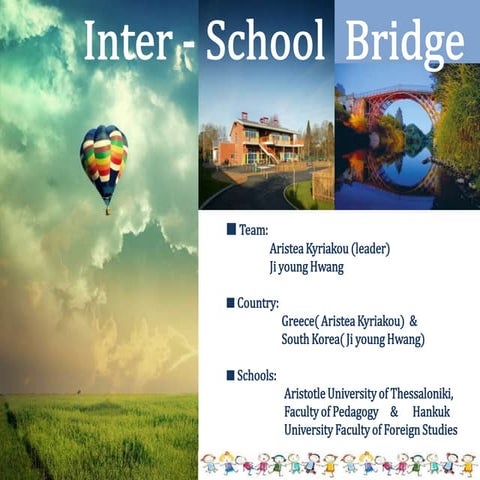 [Challenge:Future] Inter-School Bridge System (I.S.B.S): My Dream Job
